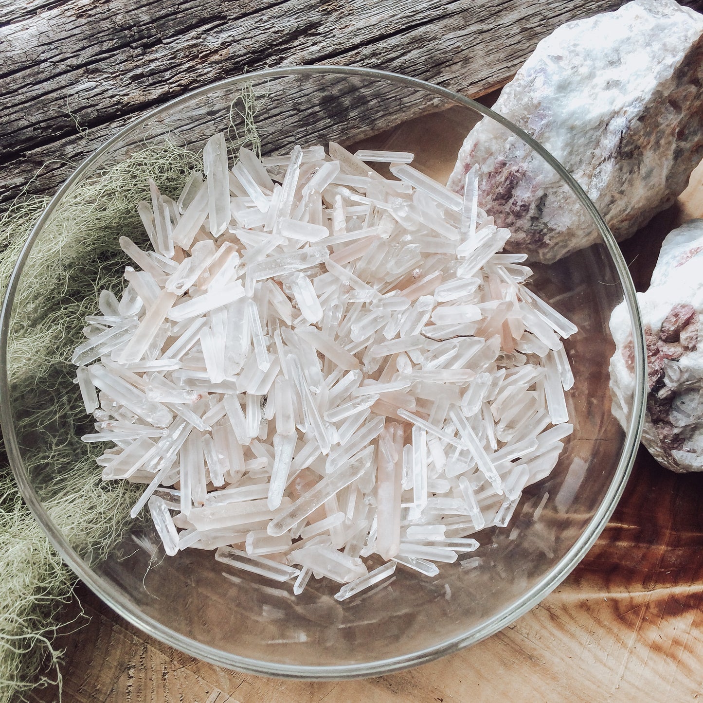 Tiny Small Clear Quartz Points