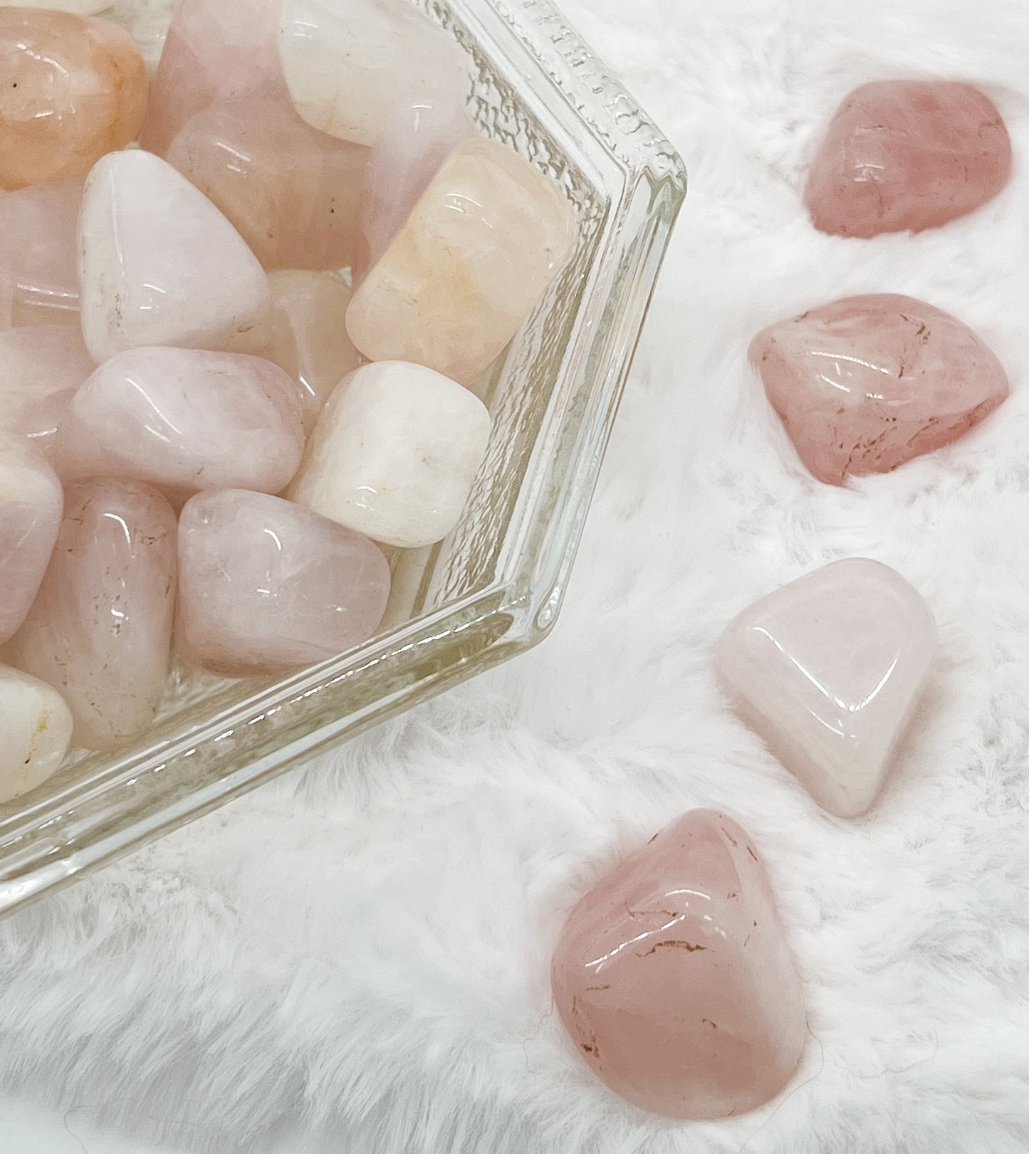 Rose Quartz Tumbled Stone