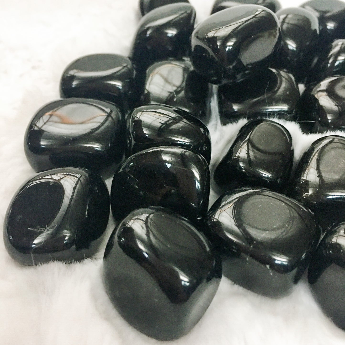 Obsidian Tumbled Stone