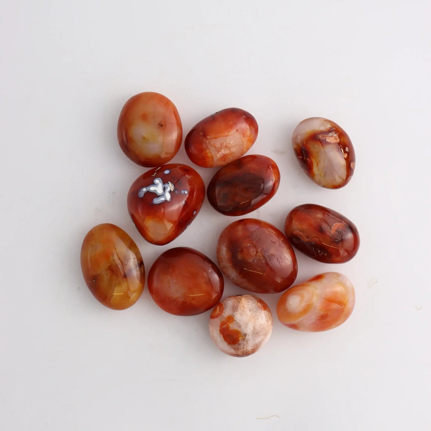 Carnelian Palm Stones