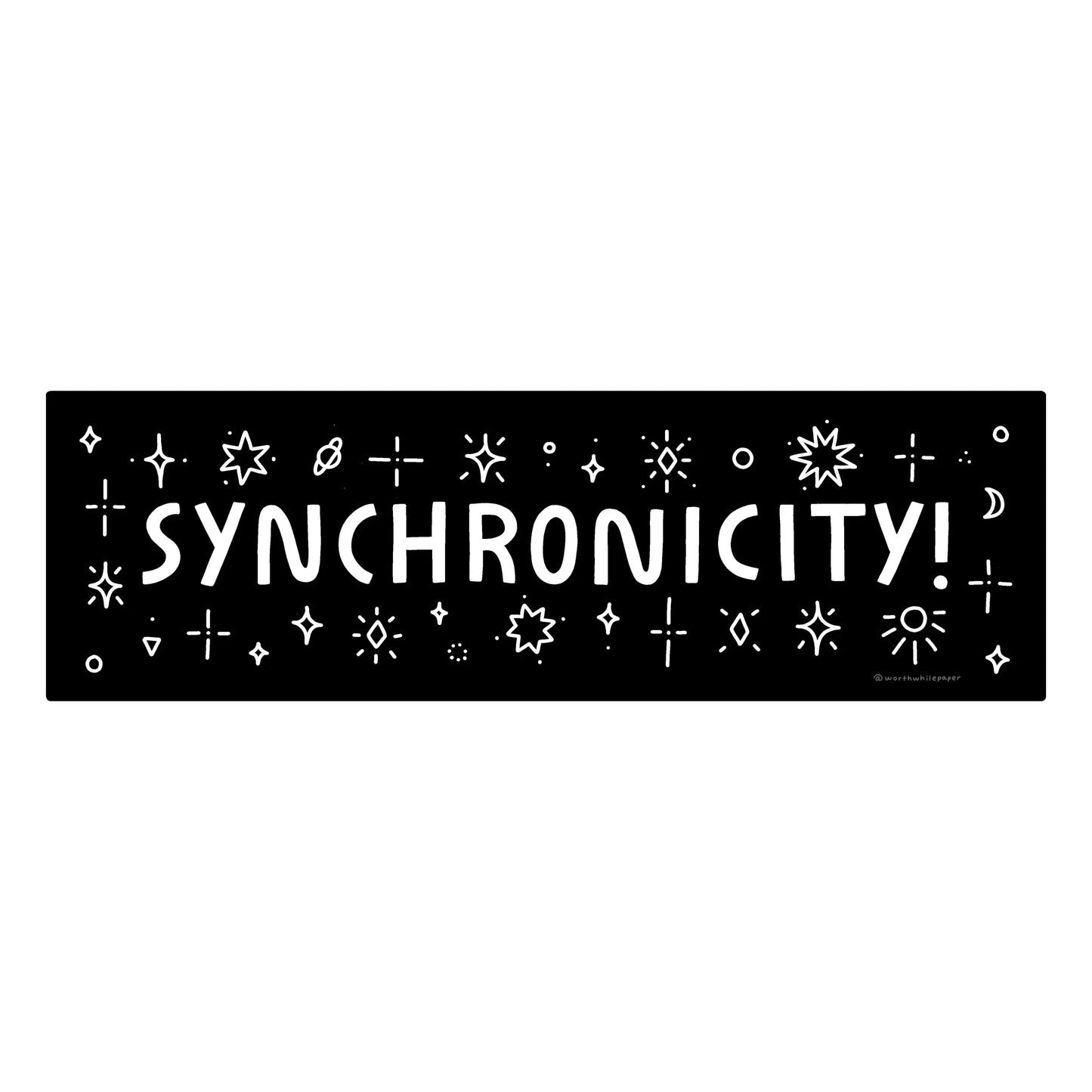 Synchronicity Sticker