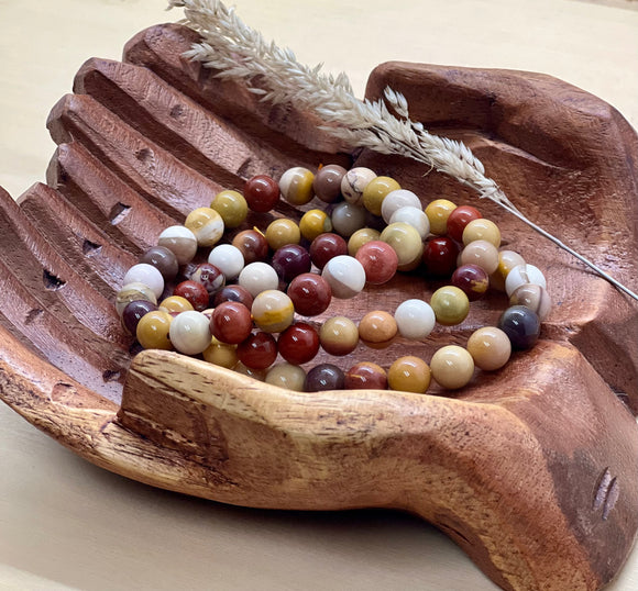 Mookaite Stretch Stone Bracelet