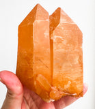 Tangerine Quartz Terminated Cluster