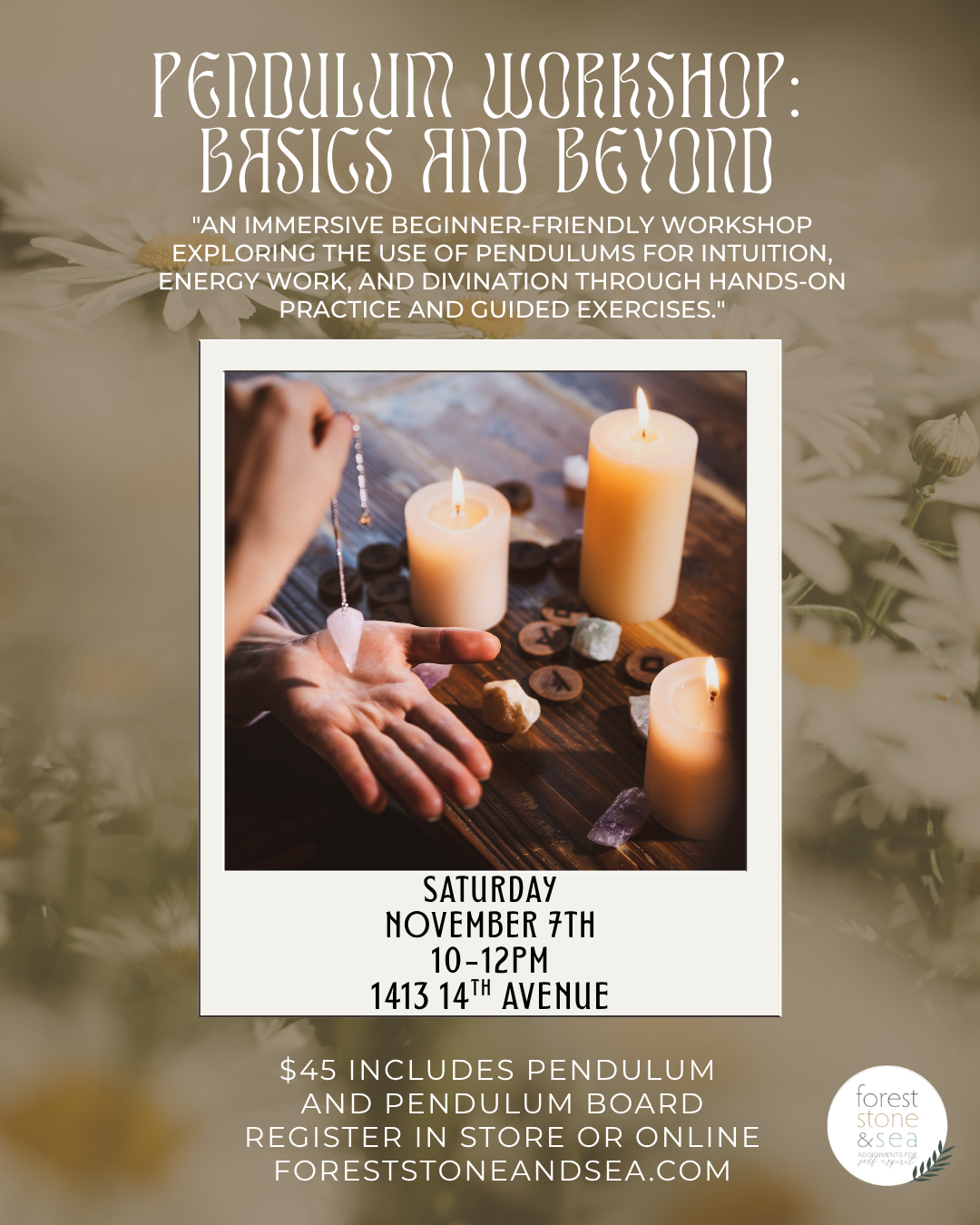Pendulum Workshop-Basics and Beyond