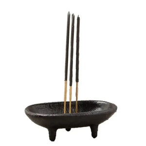 Cast Iron Incense/Smoke Cleansing Vessel