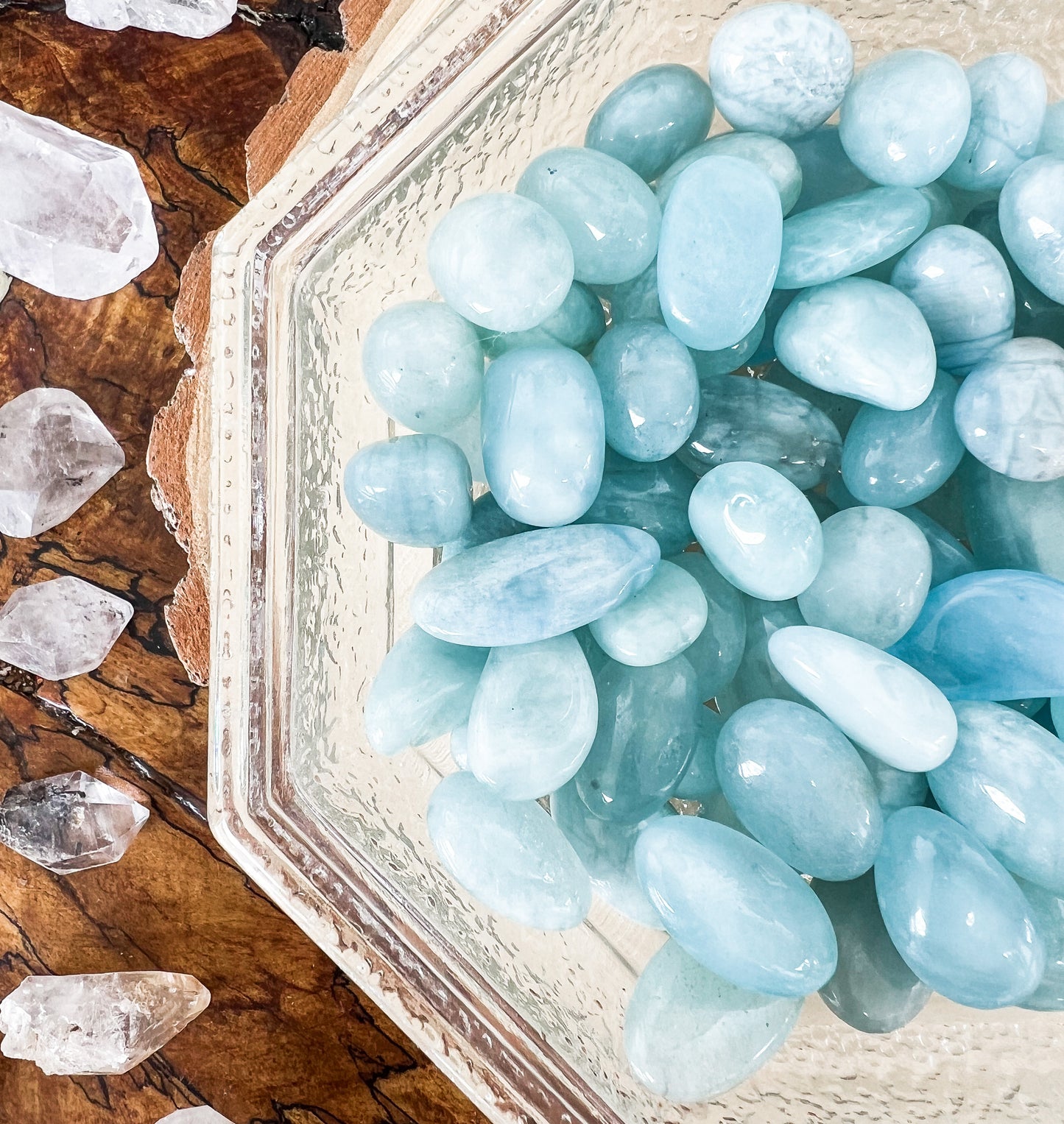 Aquamarine Tumbled Stone