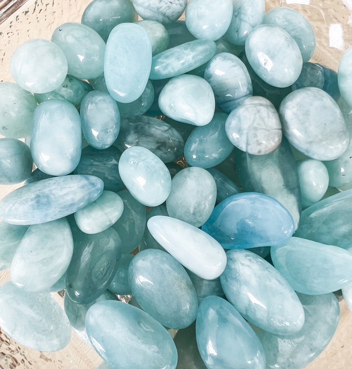 Aquamarine Tumbled Stone