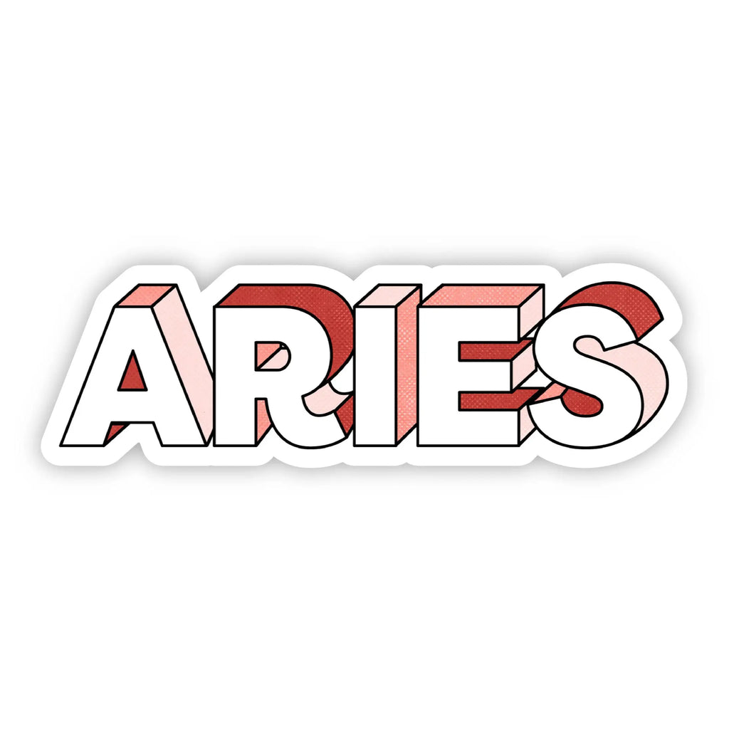 Aries Zodiac Sticker