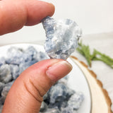 Small Blue Calcite Rough Stone