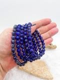 Lapis Lazuli Stretch Stone Bracelet
