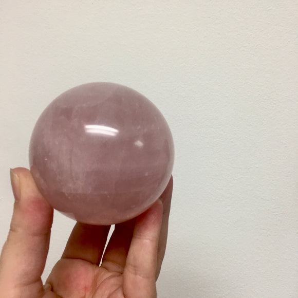 Medium Sized Rose Quartz Sphere