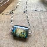 Labradorite Faceted Statement Jewelry 