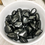 Small Black Shungite Tumbled Stones