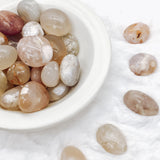 Small Flower Agate Tumbled Stone