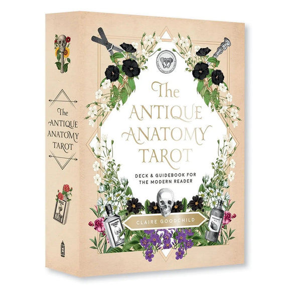Antique Anatomy Tarot Deck and Guidebook