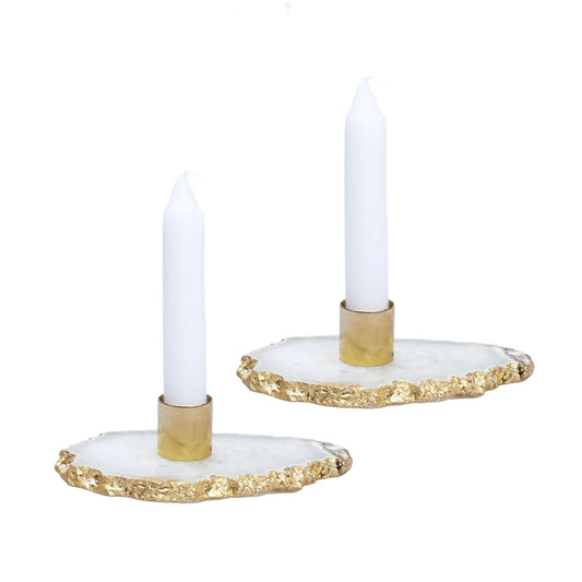 Agate Candleholder